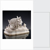 Sevres biscuit porcelain group by unknown